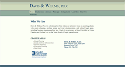 Desktop Screenshot of daviswillms.com